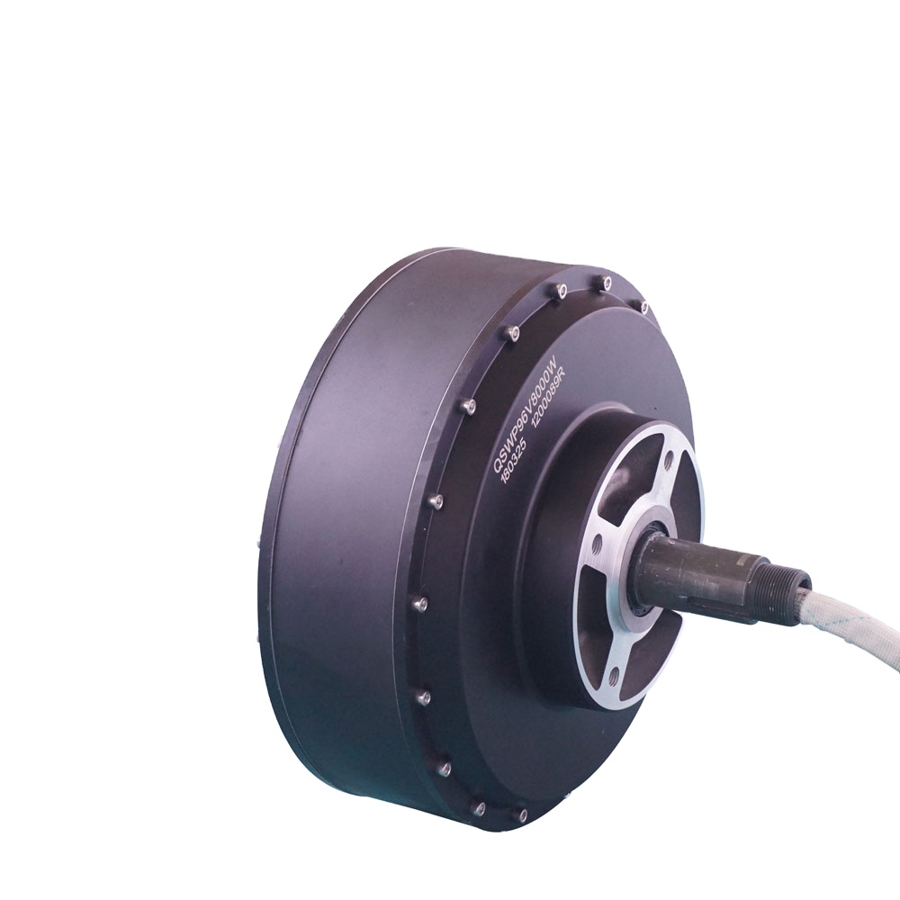 QSMOTOR 8000W 273 50H V3 جديد  - مراجعة 72V 8000W Brushless Hub Motor وسعره