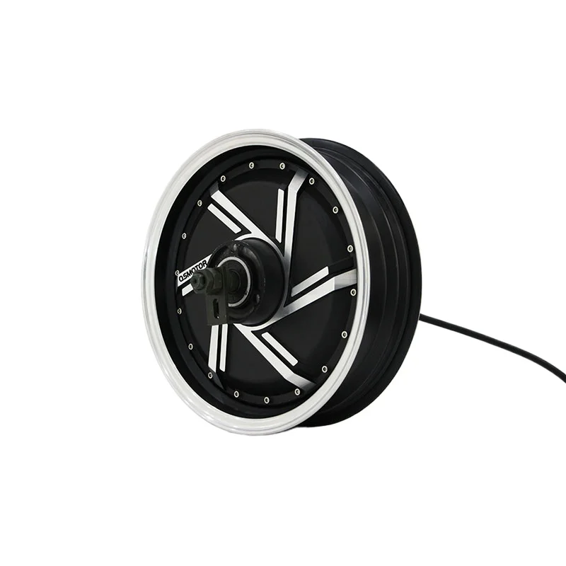 محرك محور بانكاك 13 بوصة 3000  - مراجعة 72V 8000W Brushless Hub Motor وسعره